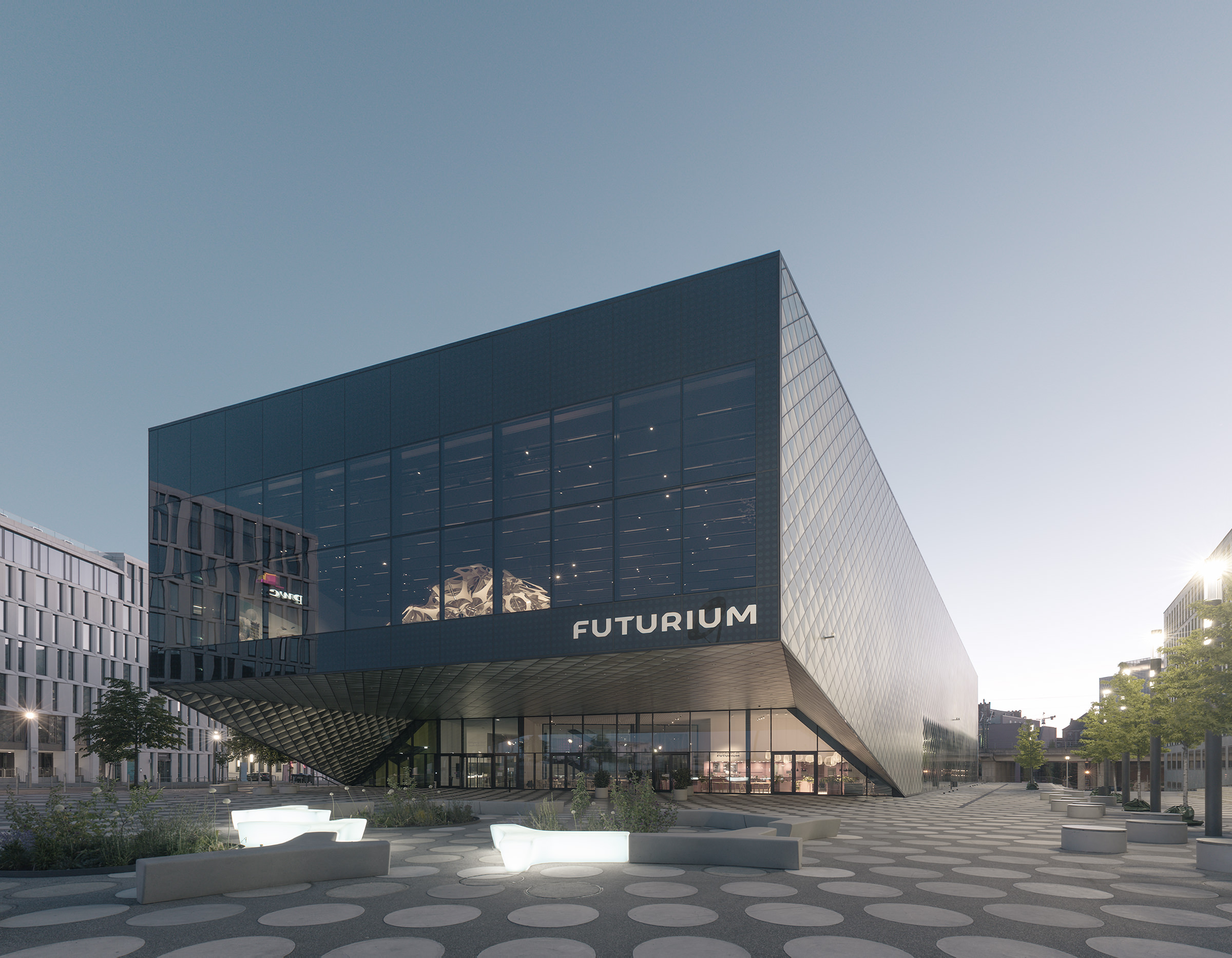 Futurium – Haus der Zukünfte in Berlin von Richter Musikowski, fotografiert von Marco Maria Dresen